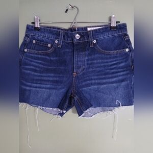 Rag & BoneDre Low-Rise 3" Short - Cambria Size 25 Denim Cut OffCasual Class